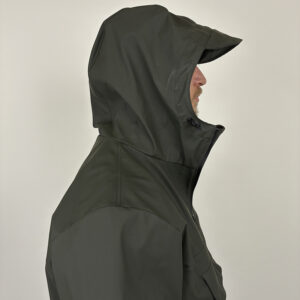 Army Regnjakke med Hætte – Outdoor Rain Jacket